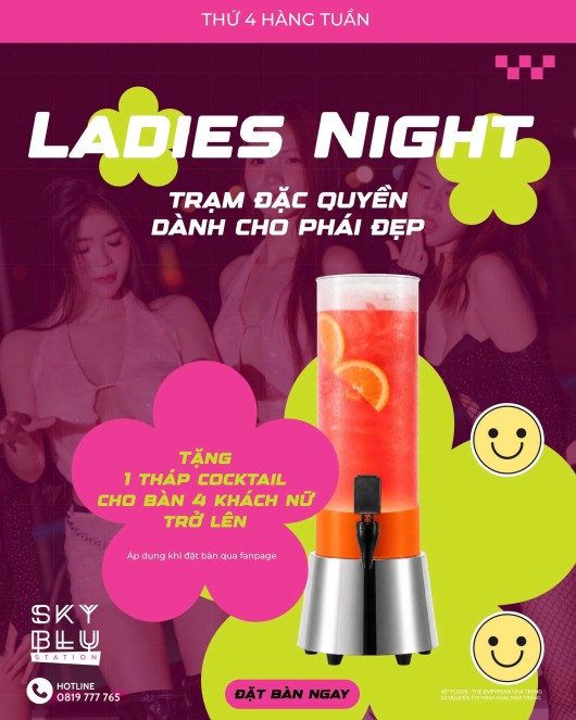 LADIES NIGHT - AN EXCLUSIVE NIGHT FOR WOMEN AT SKY BLU STATION