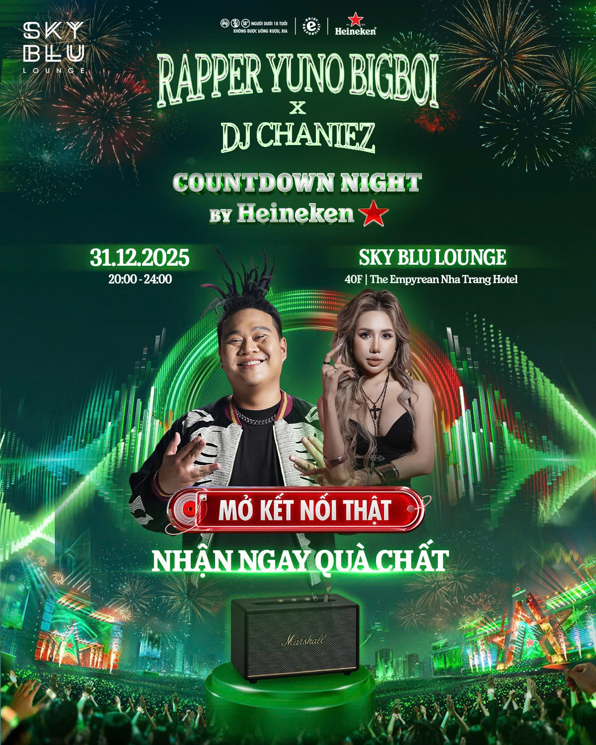 COUNTDOWN 2026 – SKY BLU x HEINEKEN