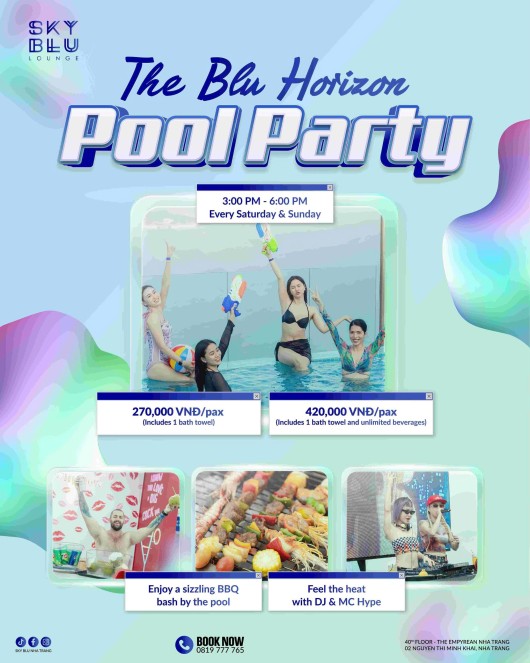 THE BLU HORIZON POOL PARTY